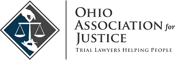 Logo Recognizing Monast Law Office's affiliation with Ohio Association for Justice