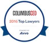 Logo Recognizing Monast Law Office's affiliation with Columbus Top Lawyers 2016