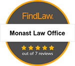 Logo Recognizing Monast Law Office's affiliation with FindLaw